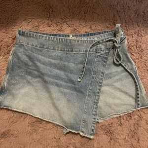 Free people denim skort
